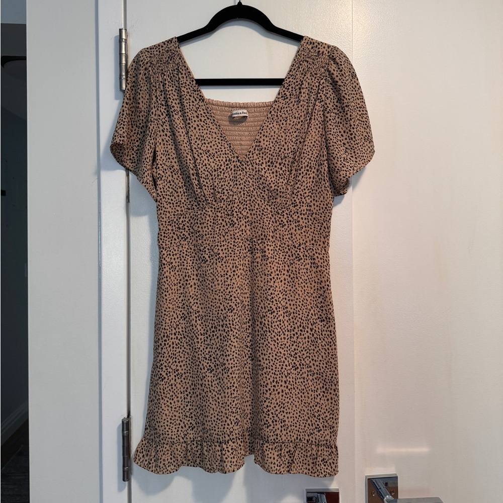 Abercrombie and Fitch Leopard Print Dress